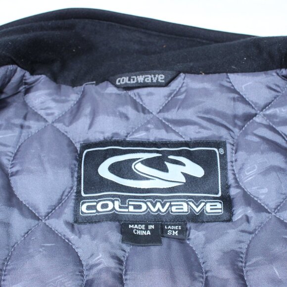 Coldwave Ladies Snowmobile Jacket Pink Black White Splatter Print Size SM - Picture 2 of 15